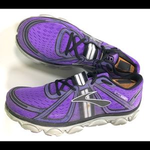 brooks trance 13 mens purple